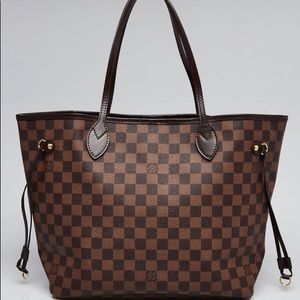 Louis Vuitton Damier Canvas Neverfull Bag MM